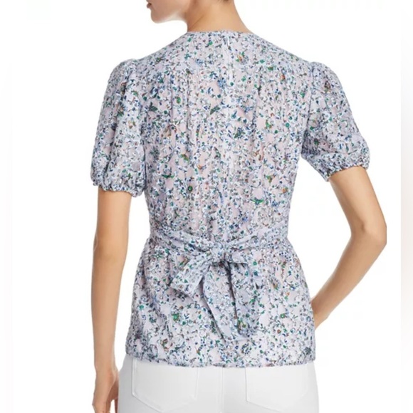 Tory Burch Printed Lace Top 4 - Picture 10 of 10